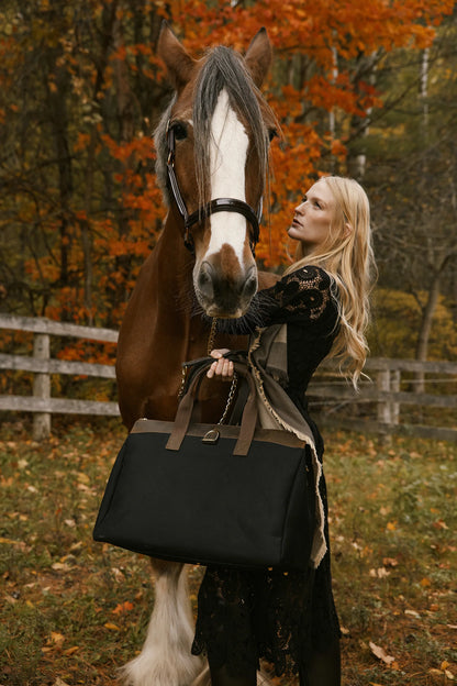 Oakbark & Chrome Weekender Bag