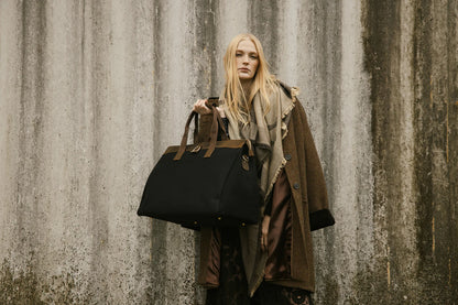 Oakbark & Chrome Weekender Bag